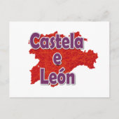 Carte Postale Castile and Leon (Devant)