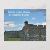 Carte Postale Castillo de San Marco St Augustine FL Photographie (Devant)