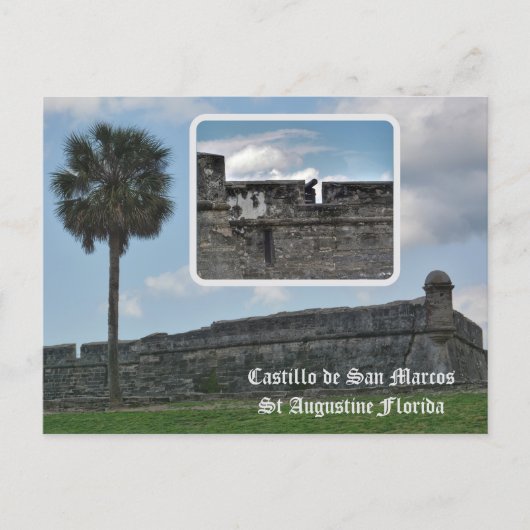 Carte Postale Castillo de San Marco St Augustine Floride (Devant)