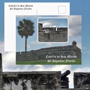 Carte Postale Castillo de San Marco St Augustine Floride