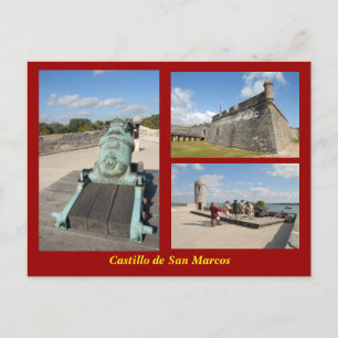 Carte postale Castillo de San Marcos