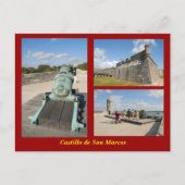 Carte postale Castillo de San Marcos (Devant)