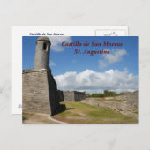 Carte Postale Castillo de San Marcos (Devant / Derrière)