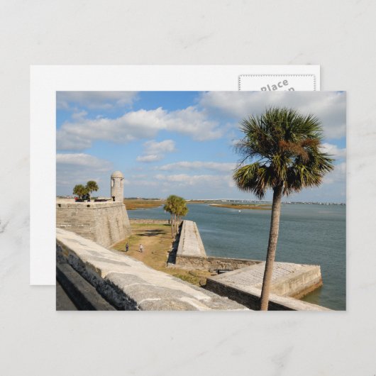 Carte Postale Castillo de San Marcos (Devant / Derrière)
