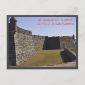 Carte Postale Castillo de San Marcos St. Augustine Floride (Devant)