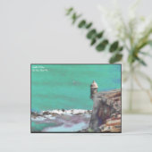 Carte postale Castillo El Morro -2 (Debout devant)