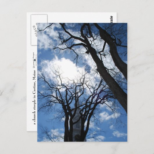 Carte postale Castine - 2 (Devant / Derrière)