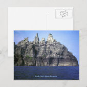 Carte Postale Castle Cape sur la péninsule de l'Alaska (Devant / Derrière)