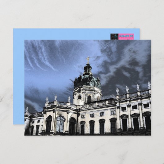 Carte Postale castle charlotenburg à Berlin germany (Devant / Derrière)
