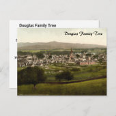 Carte Postale Castle Douglas, Dumfries et Galloway, Écosse (Devant / Derrière)