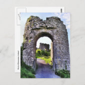 Carte postale Castle Gate (Devant / Derrière)