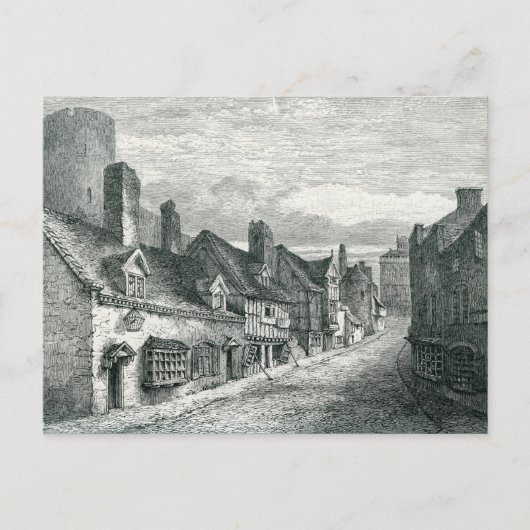 Carte Postale Castle Gate, Shrewsbury (Devant)