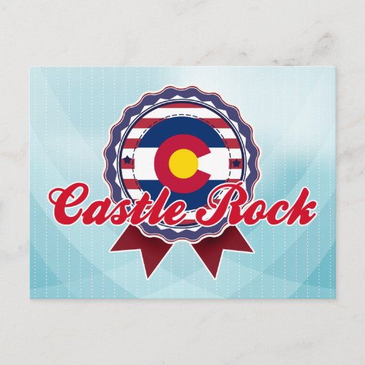 Carte Postale Castle Rock, CO (Devant)