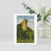 Carte Postale Castle Rock, St Ignace, Michigan (Debout devant)