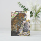 Carte Postale Castor occupé (Debout devant)