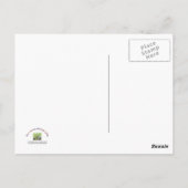 Carte Postale Castor souriant (Dos)