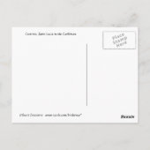 Carte Postale Castries, Sainte-Lucie (Dos)