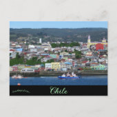 Carte Postale Castro Chili (Devant)