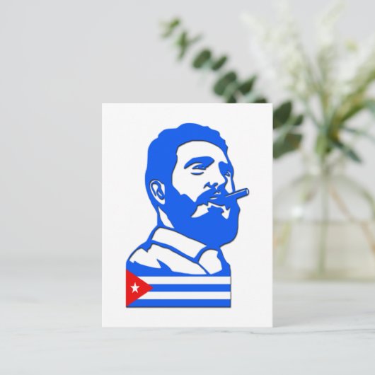 Carte Postale Castro Et Cuba (Debout devant)