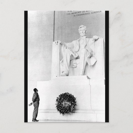 Carte Postale Castro regarde Lincoln (Devant)