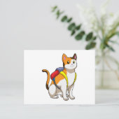 Carte Postale Cat (Debout devant)