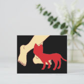 Carte Postale Cat (Debout devant)