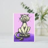 Carte Postale Cat (Debout devant)