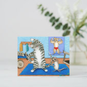 carte postale cat 458 (Debout devant)