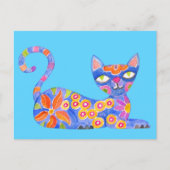 Carte postale Cat Alebrije (Devant)