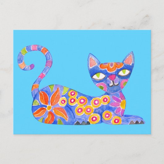 Carte postale Cat Alebrije (Devant)