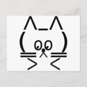 Carte Postale Cat ASCII (Devant)