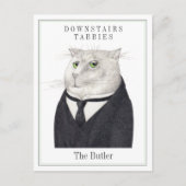 Carte postale CAT BUTLER (Devant)