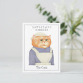 Carte postale CAT COOK (Debout devant)