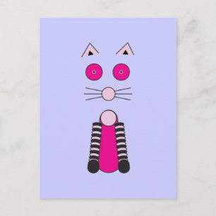 Carte Postale CAT élégant