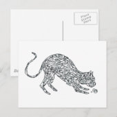 Carte Postale CAT - en MICE (Devant / Derrière)