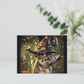 Carte Postale Cat Halloween (Debout devant)