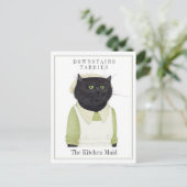 Carte postale CAT MAID CUISINE (Debout devant)