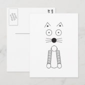 Carte Postale CAT ordinaire (Devant / Derrière)