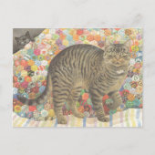 CARTE POSTALE CAT POSTCARD ILLUSTRATION (Devant)