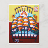 Carte Postale Cat Quilt (Devant)