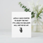 Carte Postale Cat Soulmate (Debout devant)