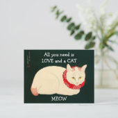 Carte Postale Cat Tama (Debout devant)