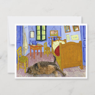 Carte Postale Cat Van Gough