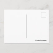 Carte postale Cat Wordy Art (Dos)