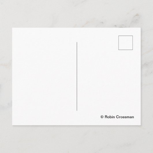 Carte postale Cat Wordy Art (Dos)