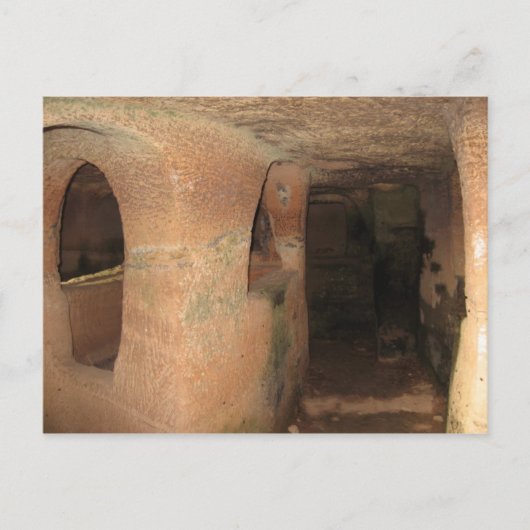 Carte Postale Catacombes à Malte (Devant)