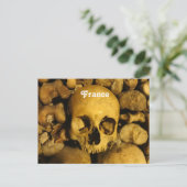 Carte Postale Catacombes en France (Debout devant)