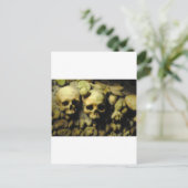 Carte Postale Catacombes en France (Debout devant)