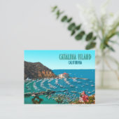 Carte Postale Catalina Island Père Noël Catalina Californie Vint (Debout devant)
