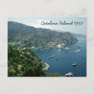 Carte Postale Catalina Island Retro 1957 Historic Landmark